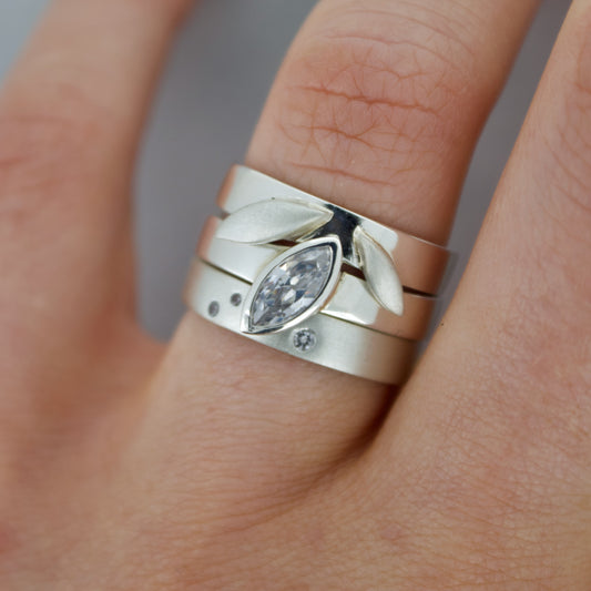 'Botany' Stacking Ring Set