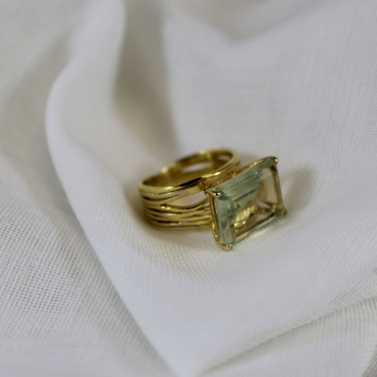 Amethyst Statement Ring