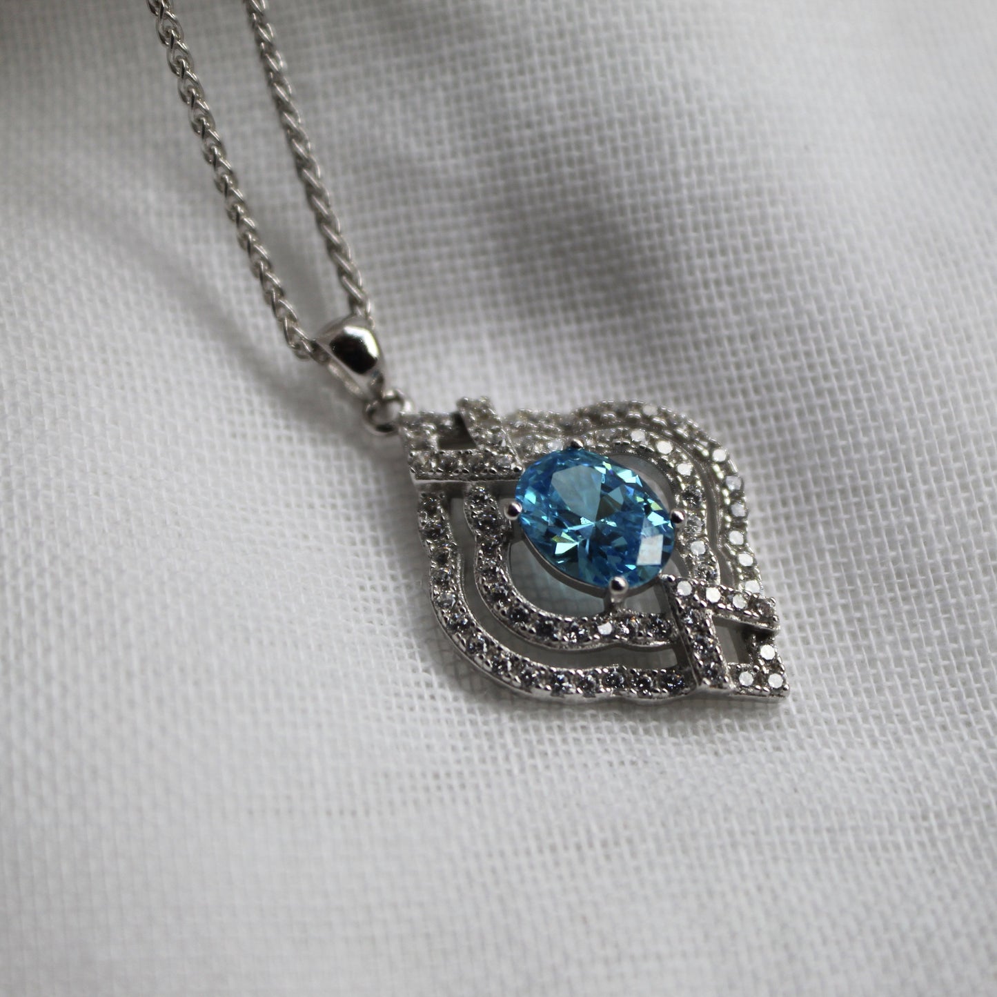 Blue Fancy Pendant