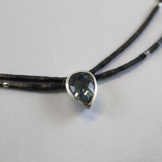 Sky Blue Topaz Necklace