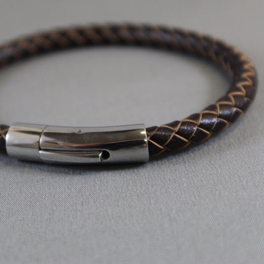 Brown Leather Bracelet