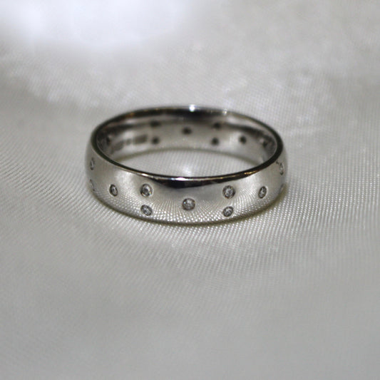Diamond Platinum Band