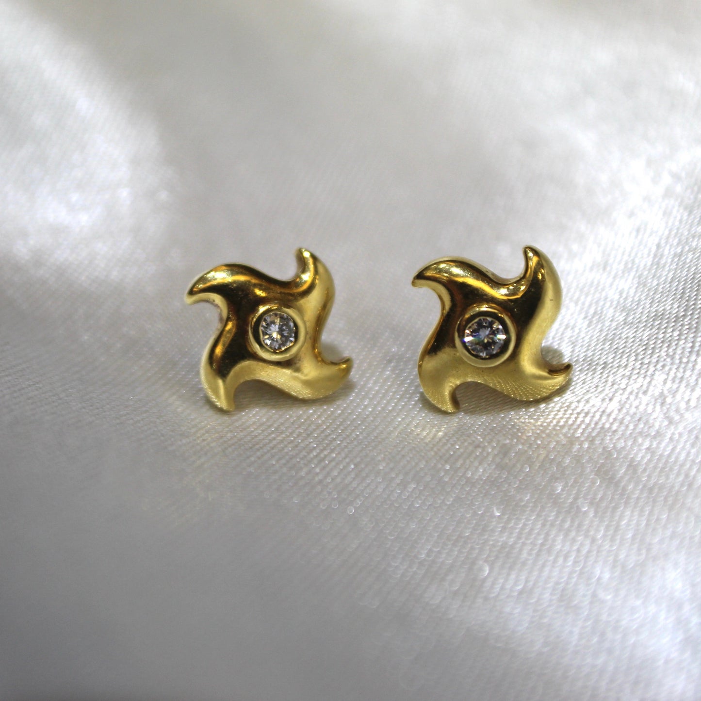 Gold Star Studs