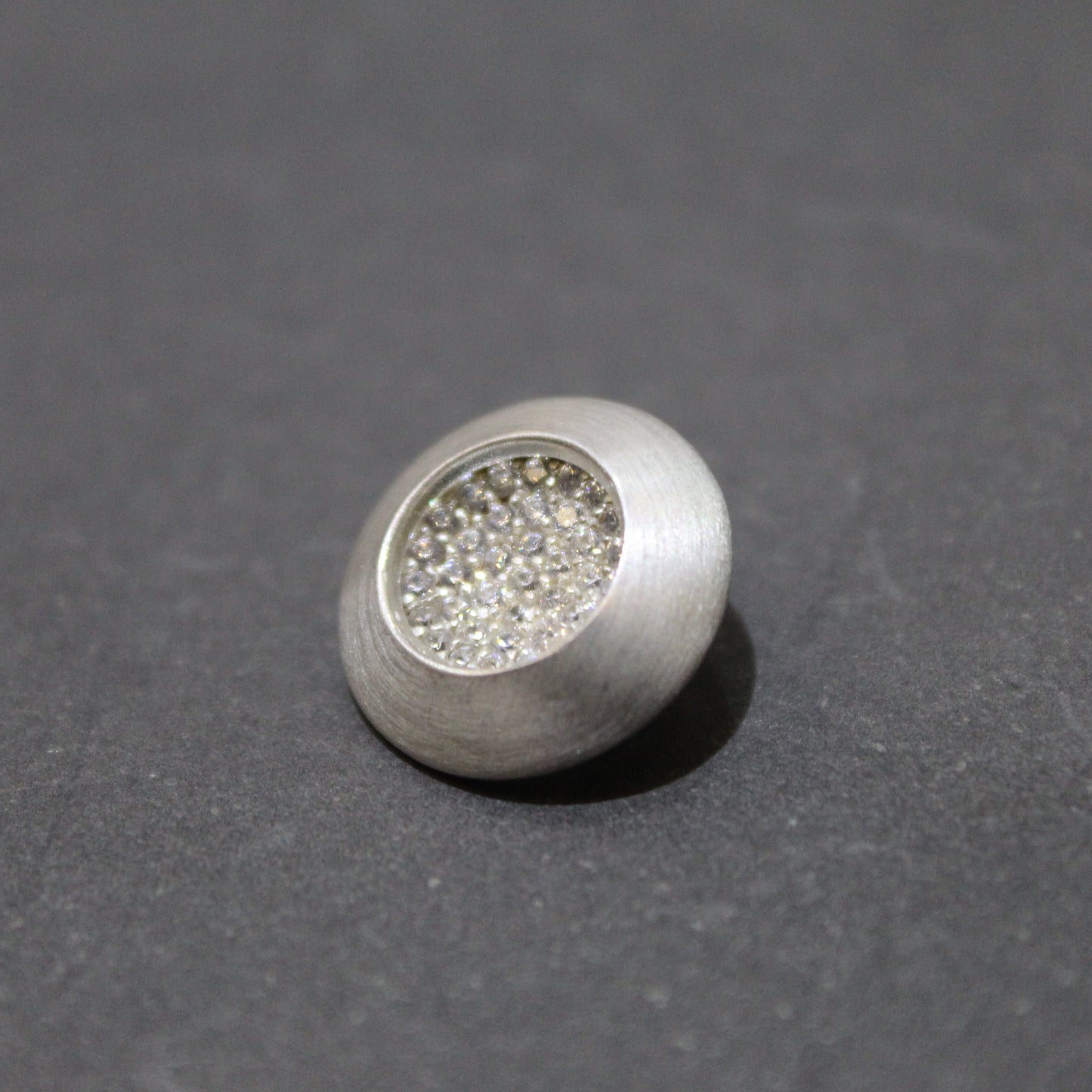 CZ Round Pendant
