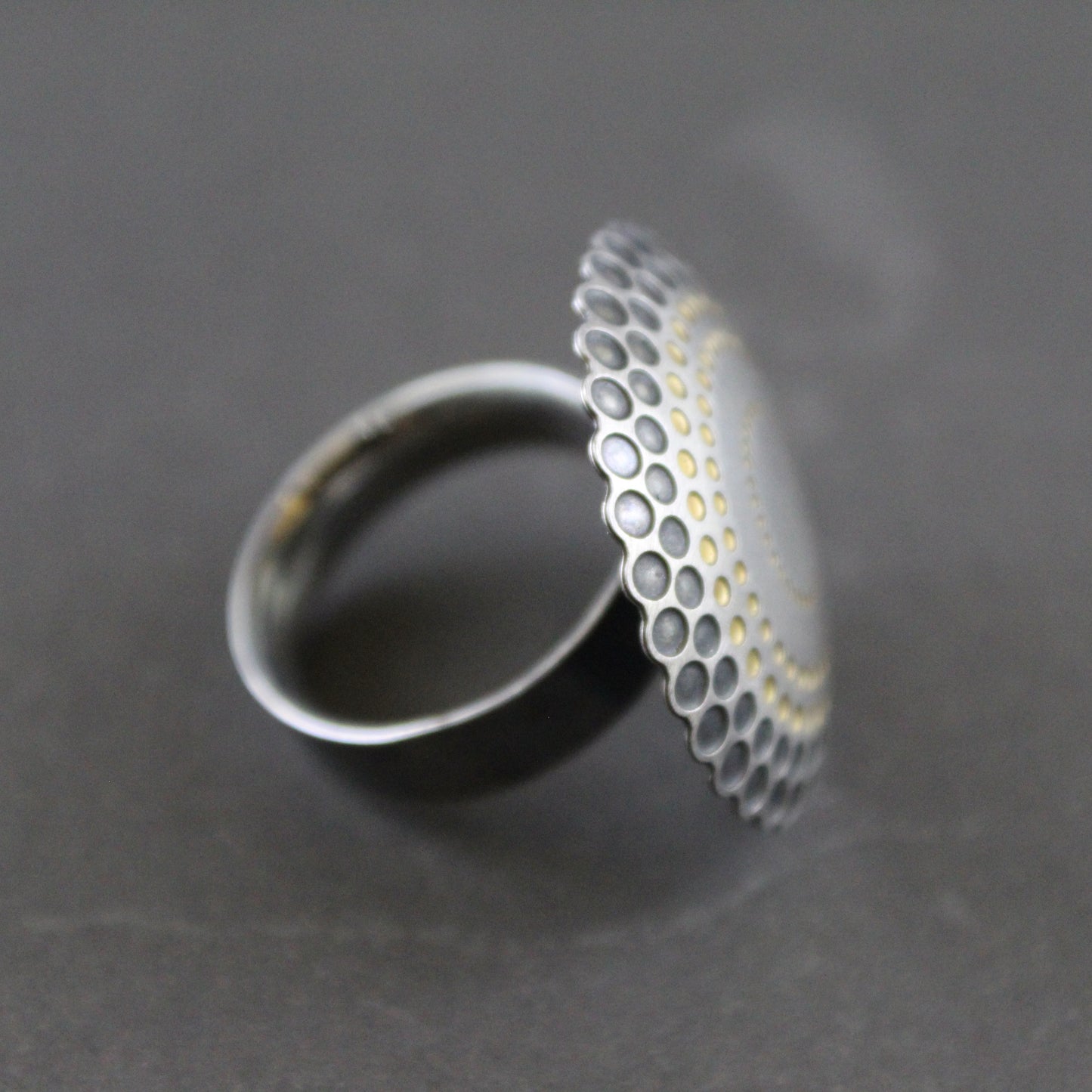 Statement Mandela Silver Ring