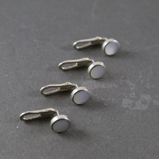 Mother of Pearl Dress Studs