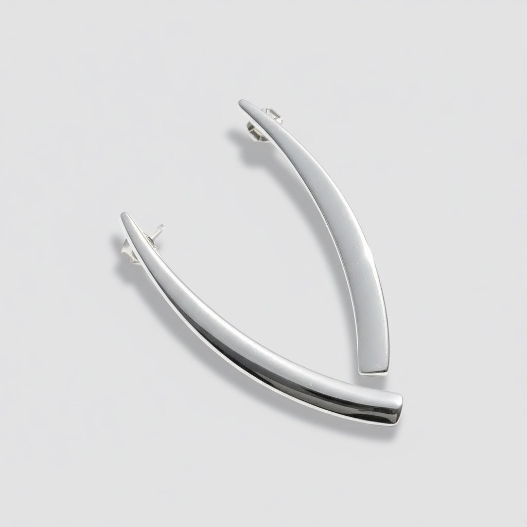 Silver Drop Earrings