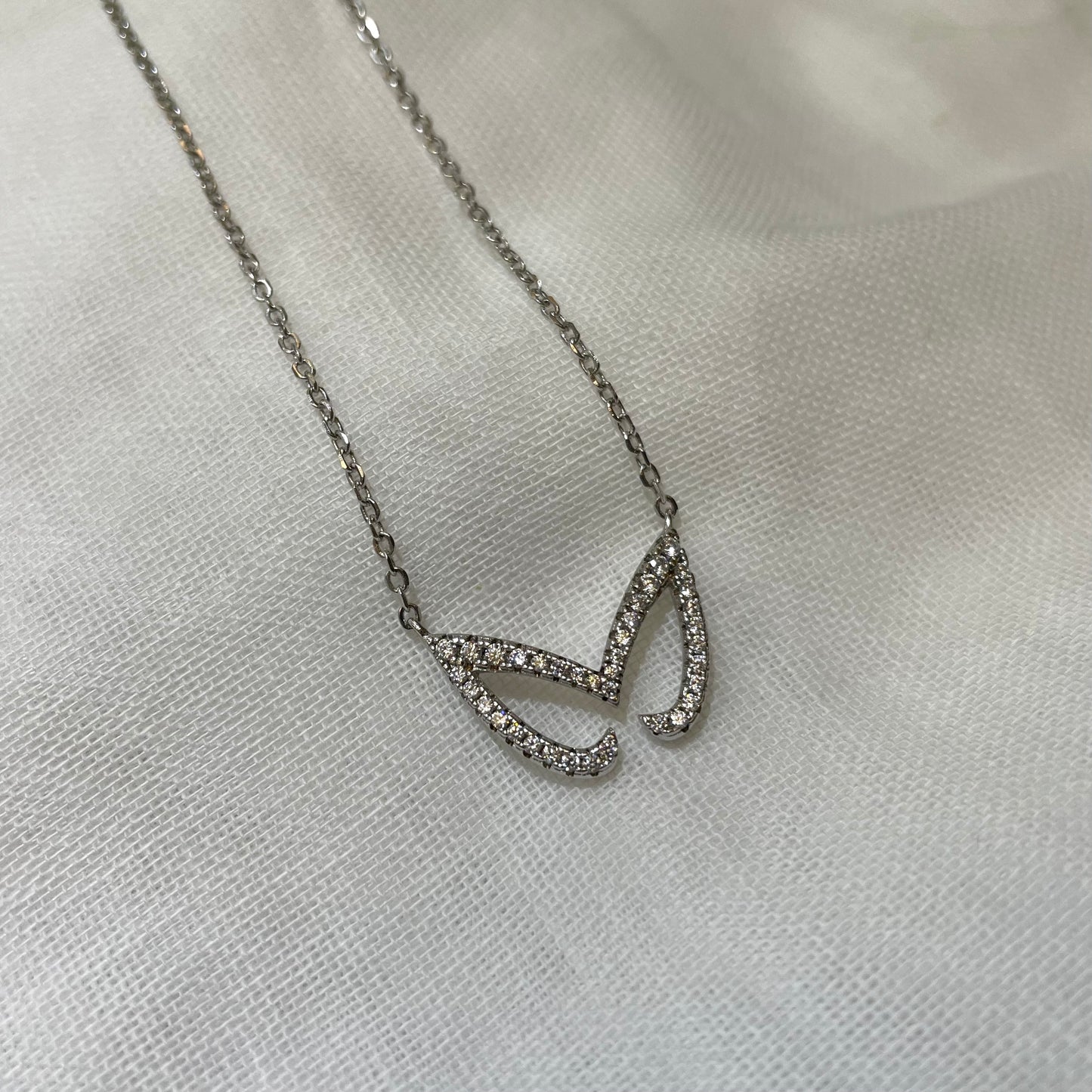 Shape CZ Necklace
