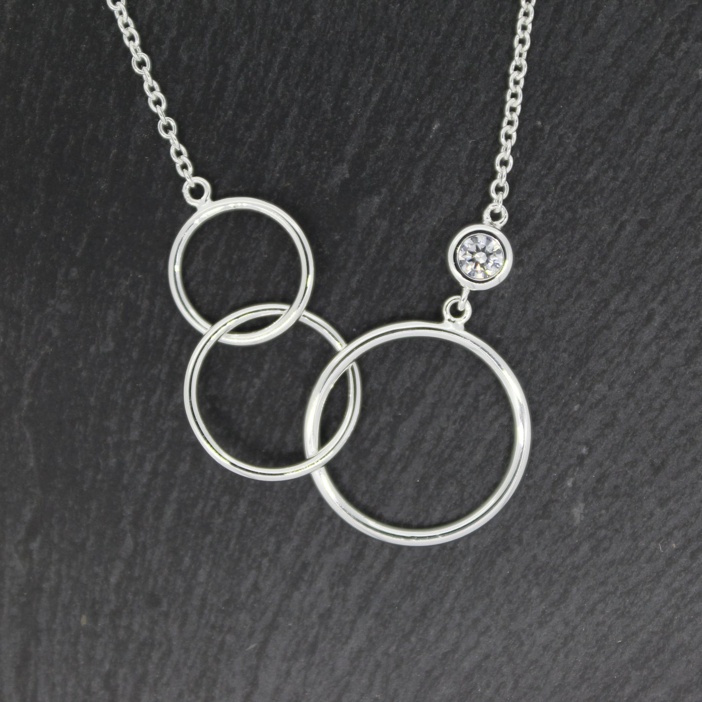 Silver Circle Necklace