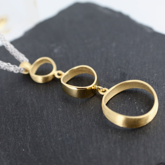 Hoop Drop necklace