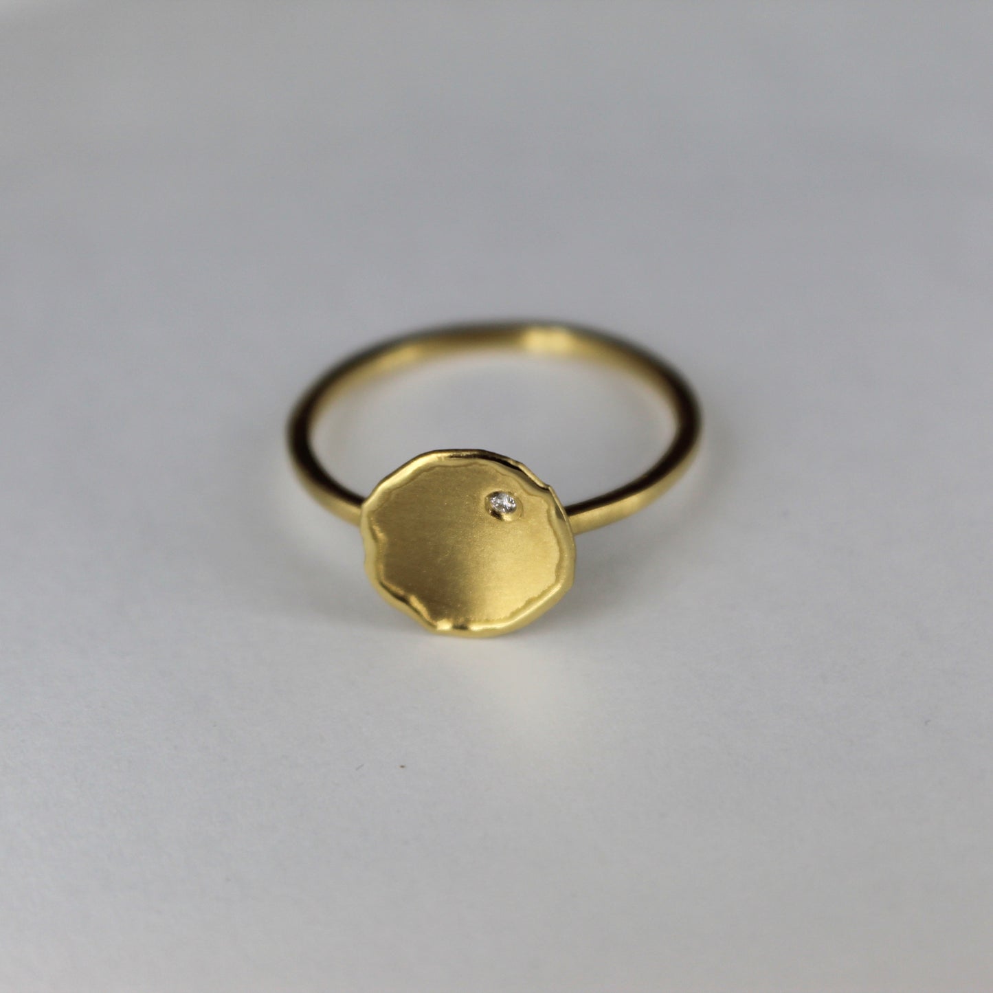 Gold Diamond Ring