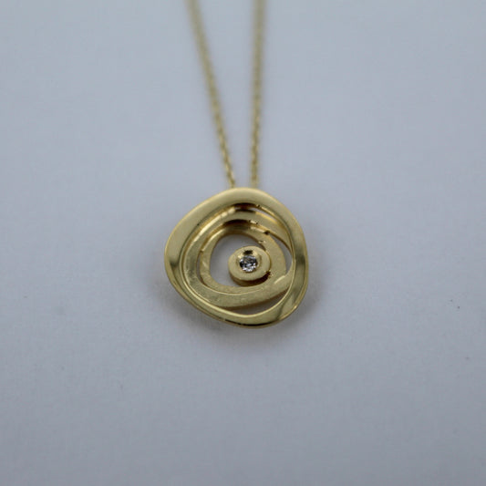 Gold Diamond Necklace