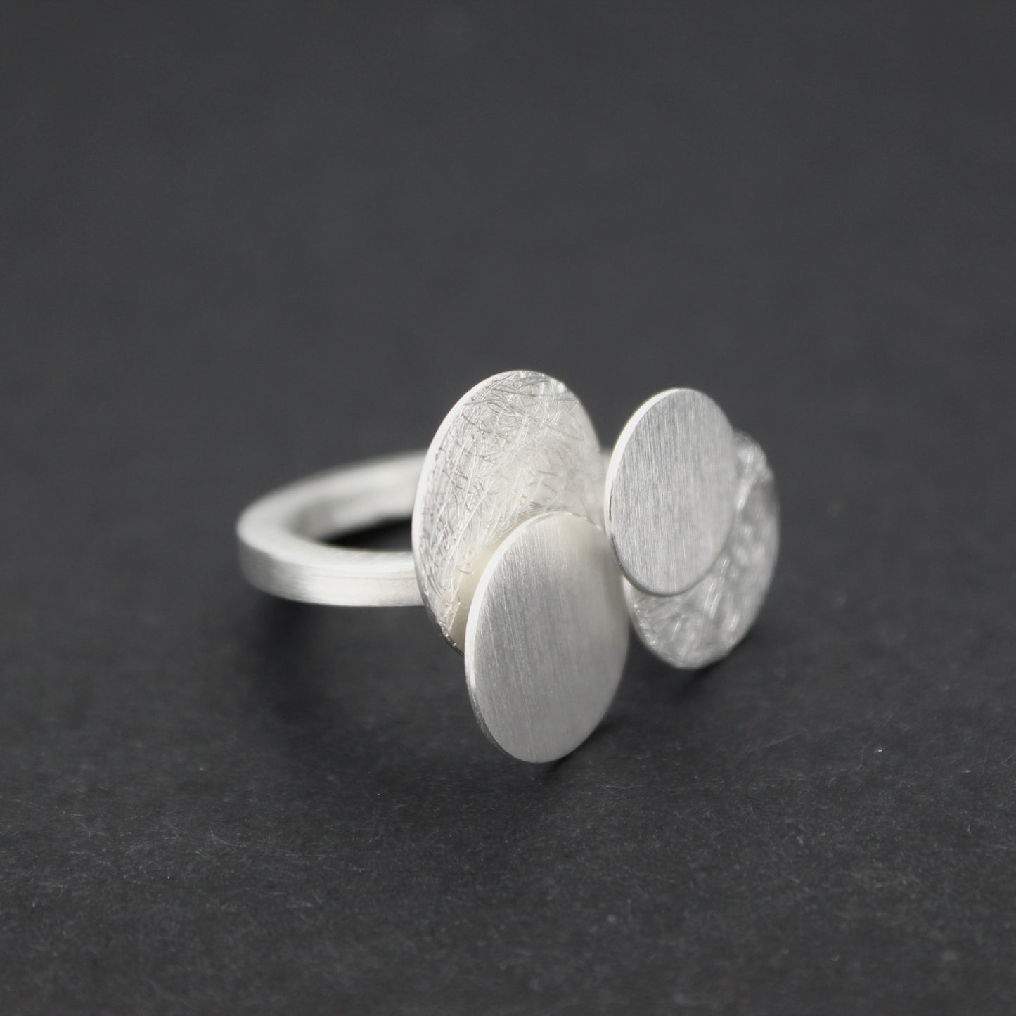 Silver Circles Ring