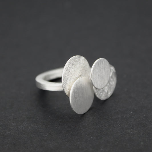 Silver Circles Ring
