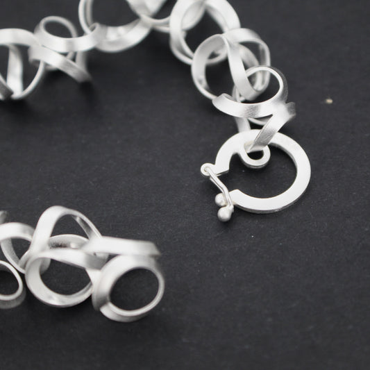 Silver Twist Necklace