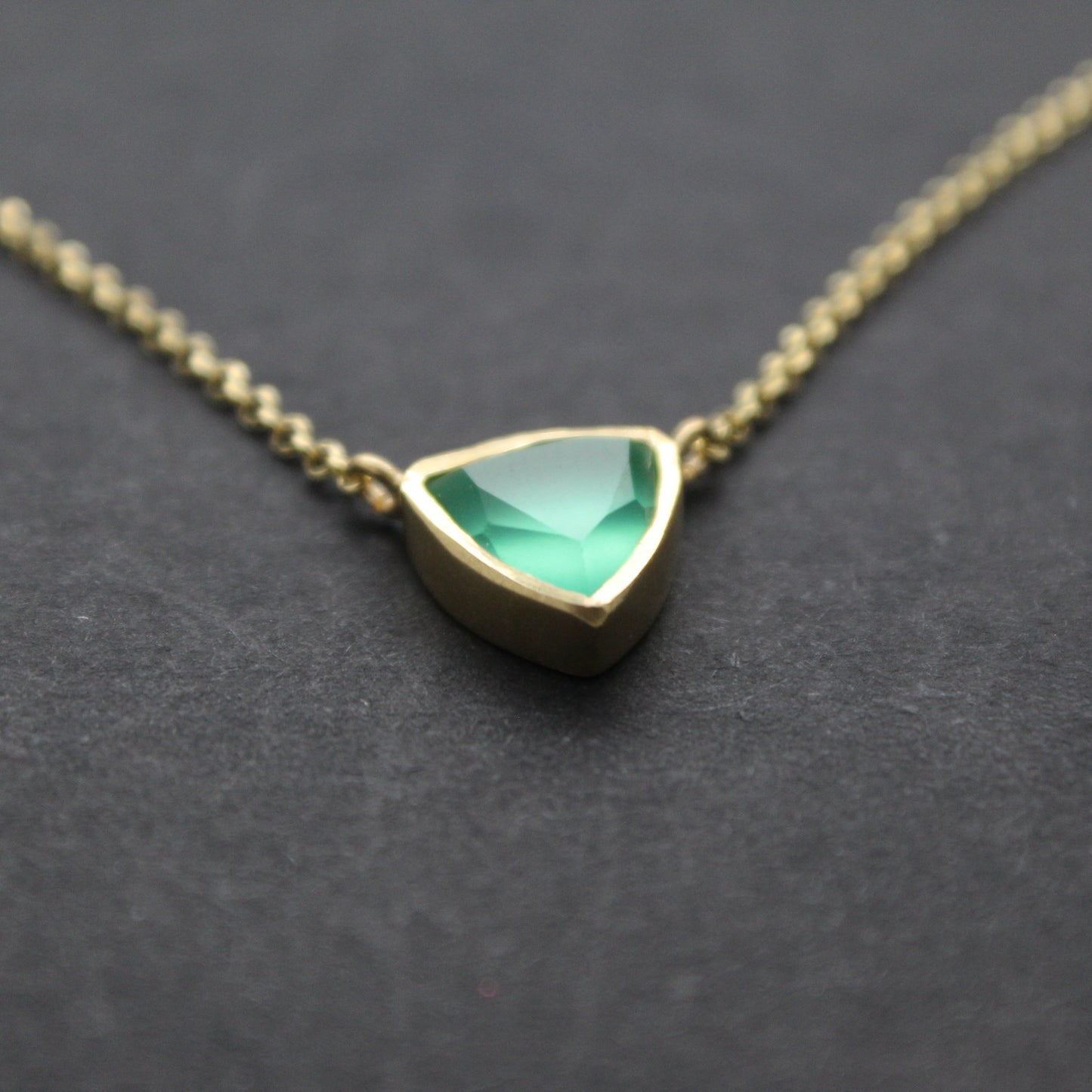 Green Agate Pendant