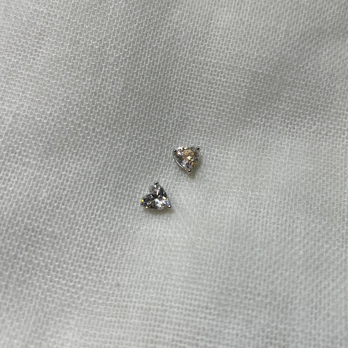 4mm Heart Studs