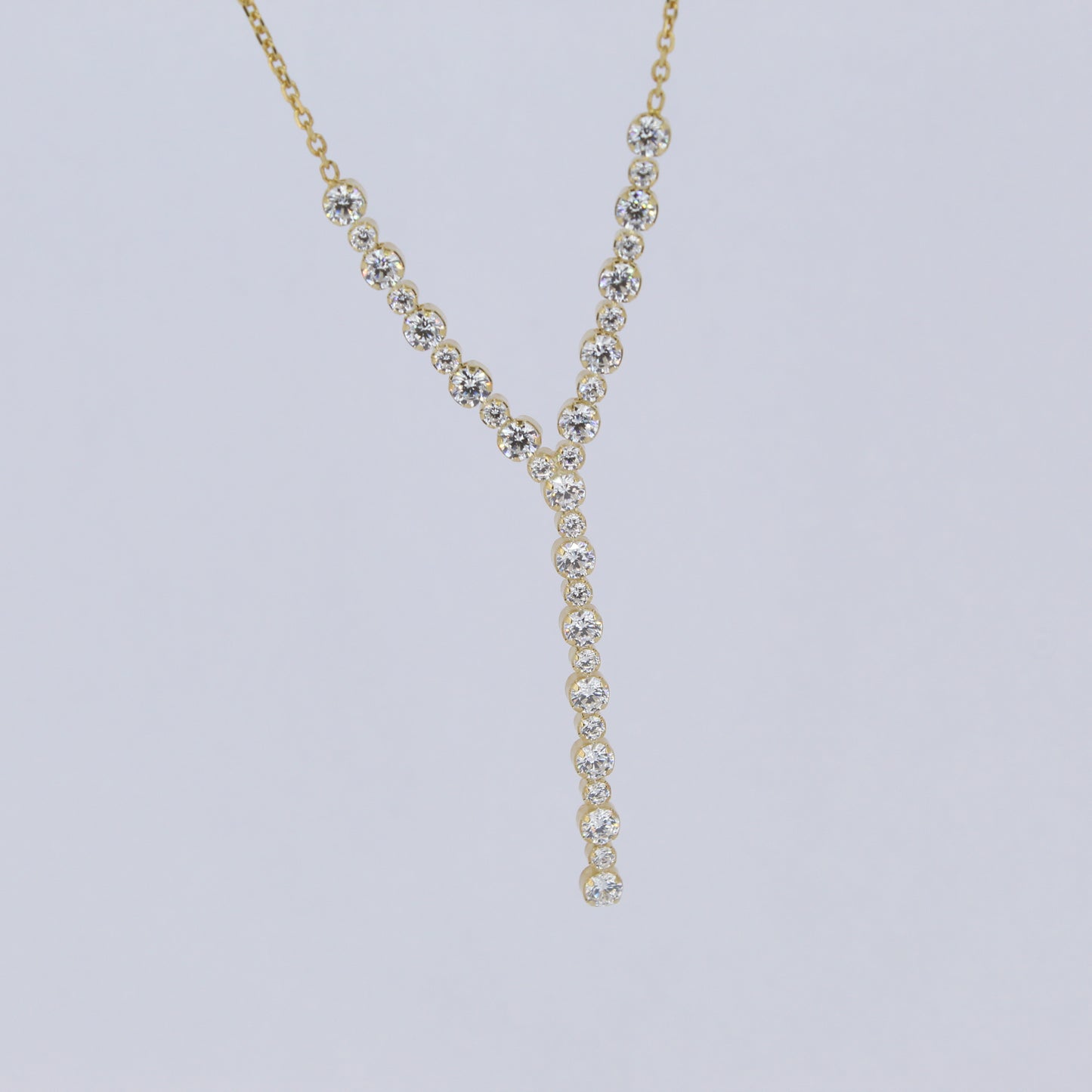 Y Shaped Drop Necklace