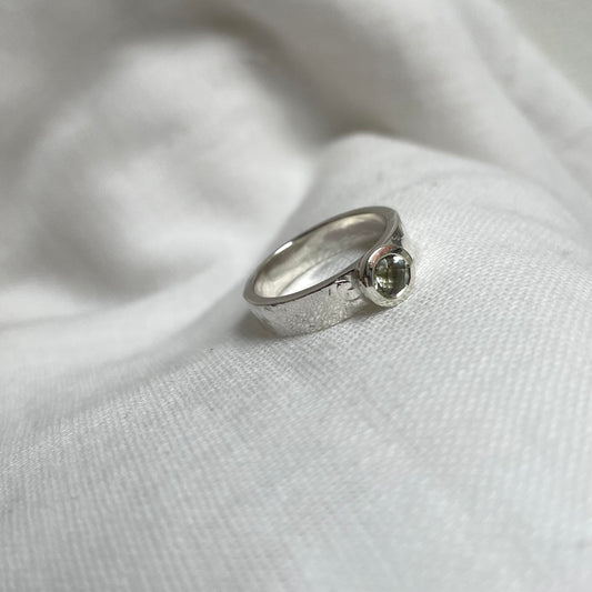 Mint Quartz Ring