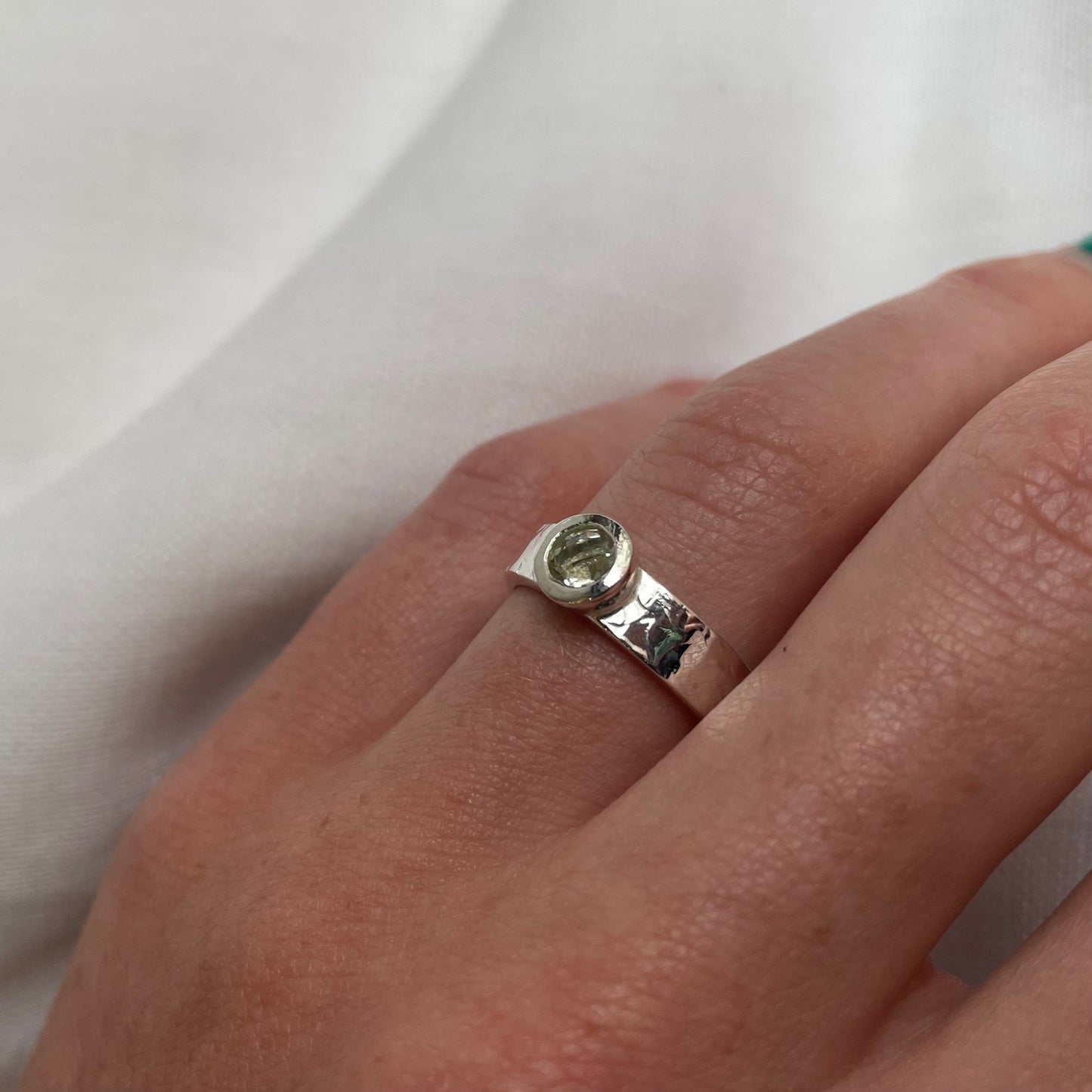 Mint Quartz Ring