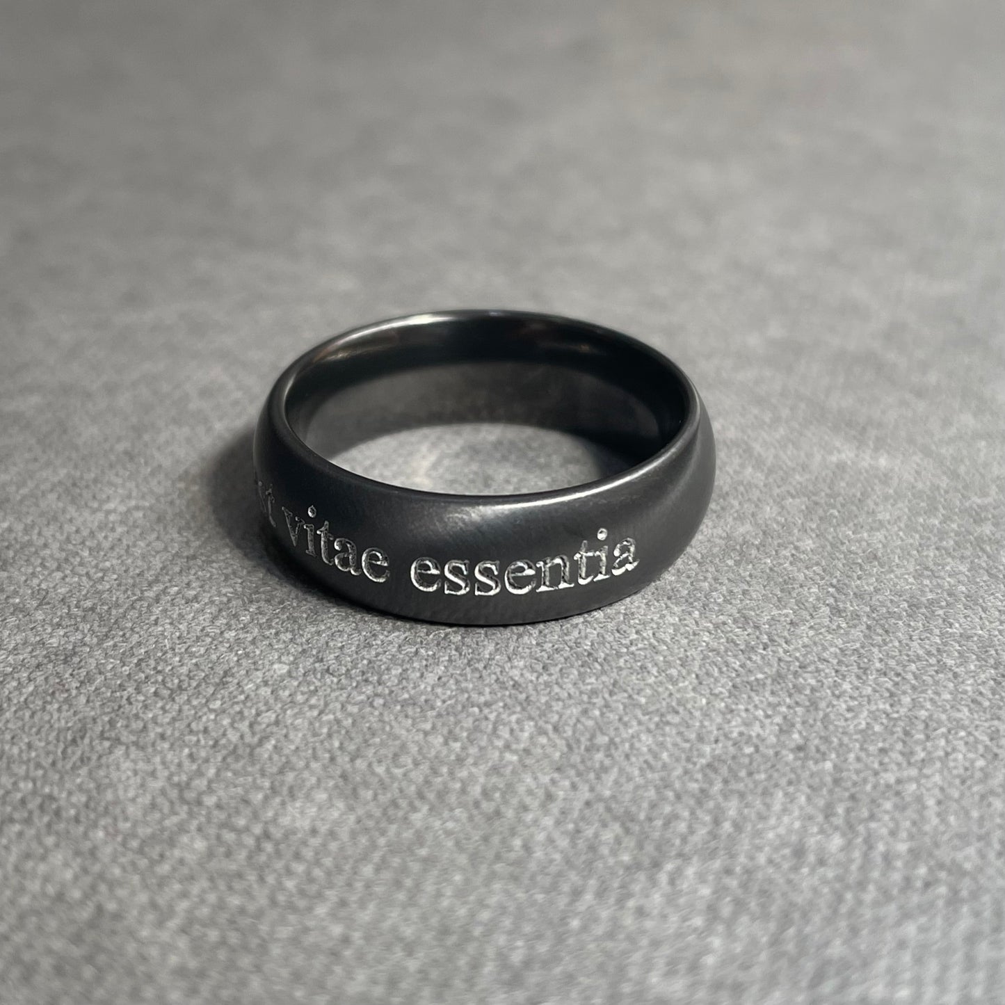Dome Zirconium Ring