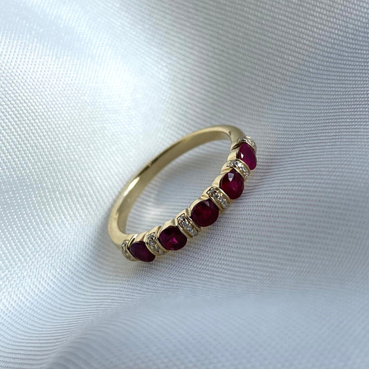 Ruby & Diamond Band