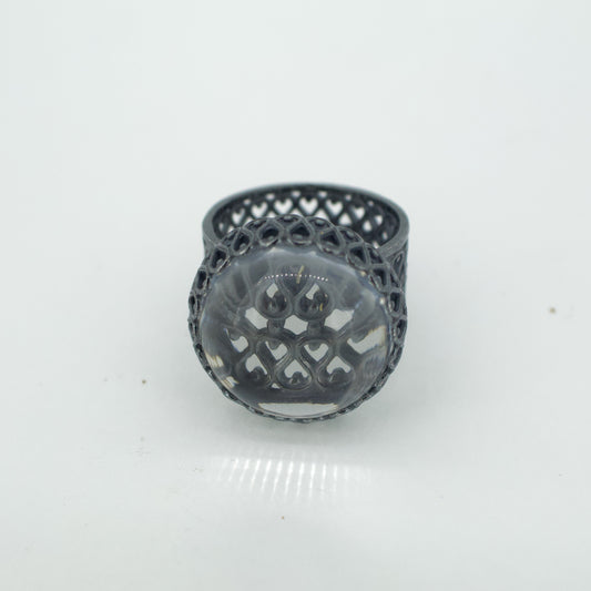 'Alhambra' Rock Crystal Ring