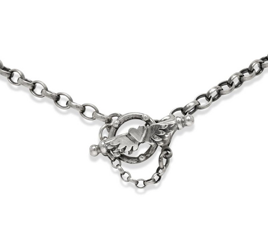 Seahorse & Boho Heart Necklace
