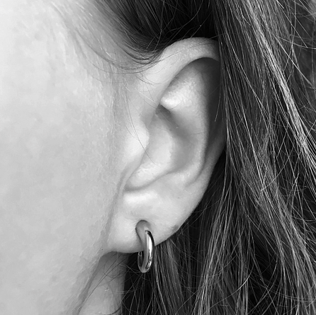 Wiggly Hoop Earrings