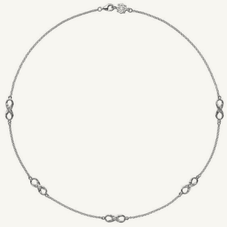 Entwined Infinity Necklace