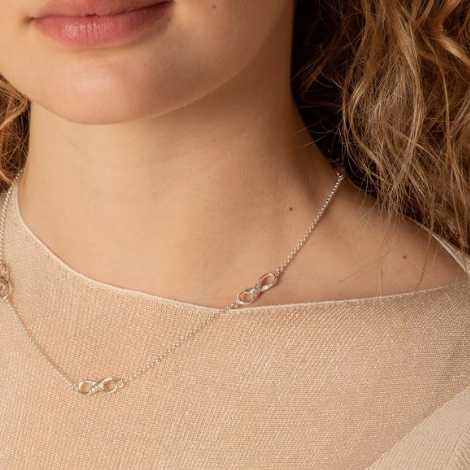 Entwined Infinity Necklace