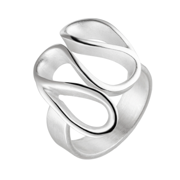 Silver Wave Ring
