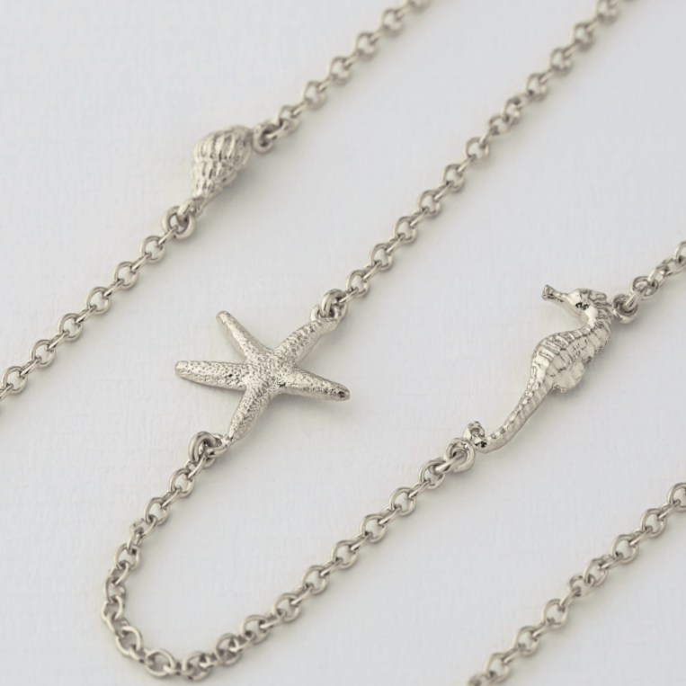 Starfish Constellation Long Necklace