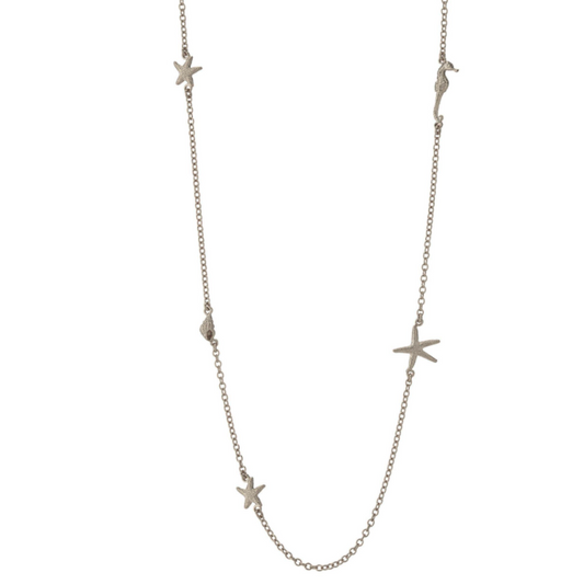 Starfish Constellation Long Necklace