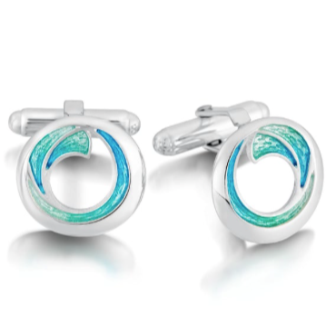 Atlantic Breaker Cufflinks