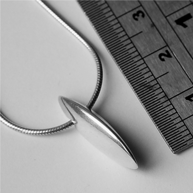 Front Plain Shell Pendant