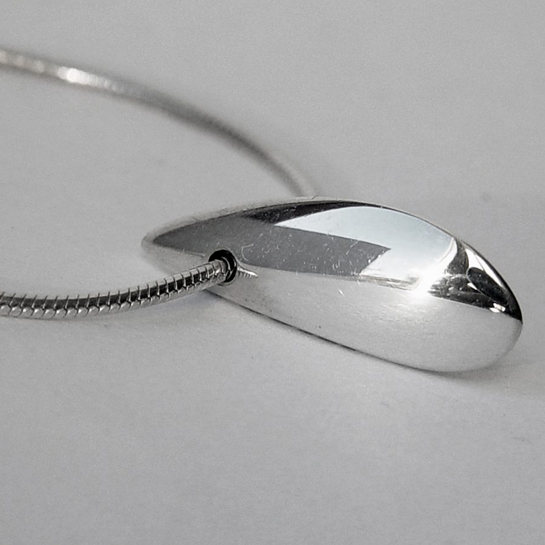 Front Plain Shell Pendant