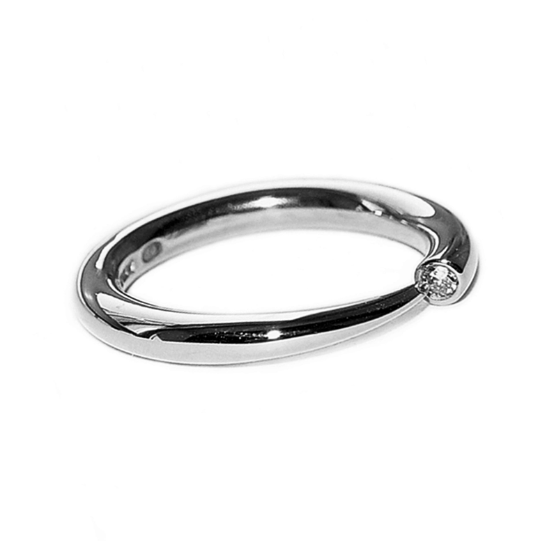 Diamond Silver Ring