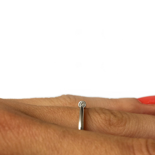 Diamond Silver Ring