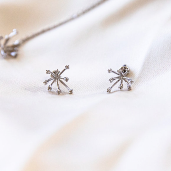 Dandelion A cluster of dandelion earrings