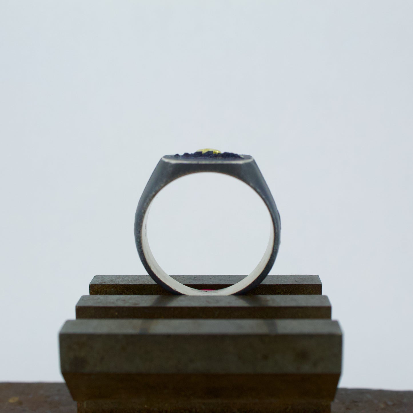 'Sandguss Baum' - Sandcast Tree Signet Ring