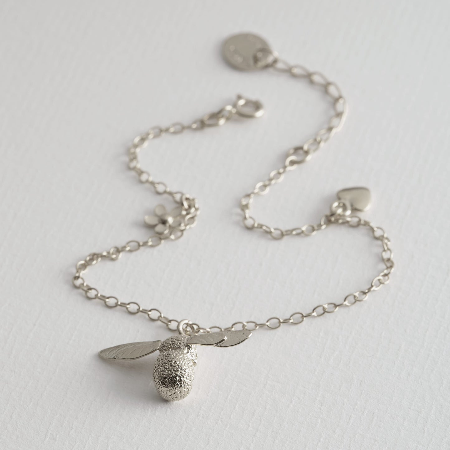 Silver Baby Bee Bracelet