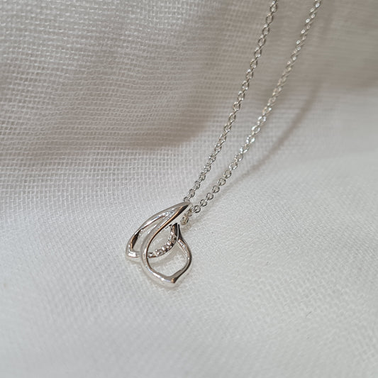 Silver Leaf Pendant
