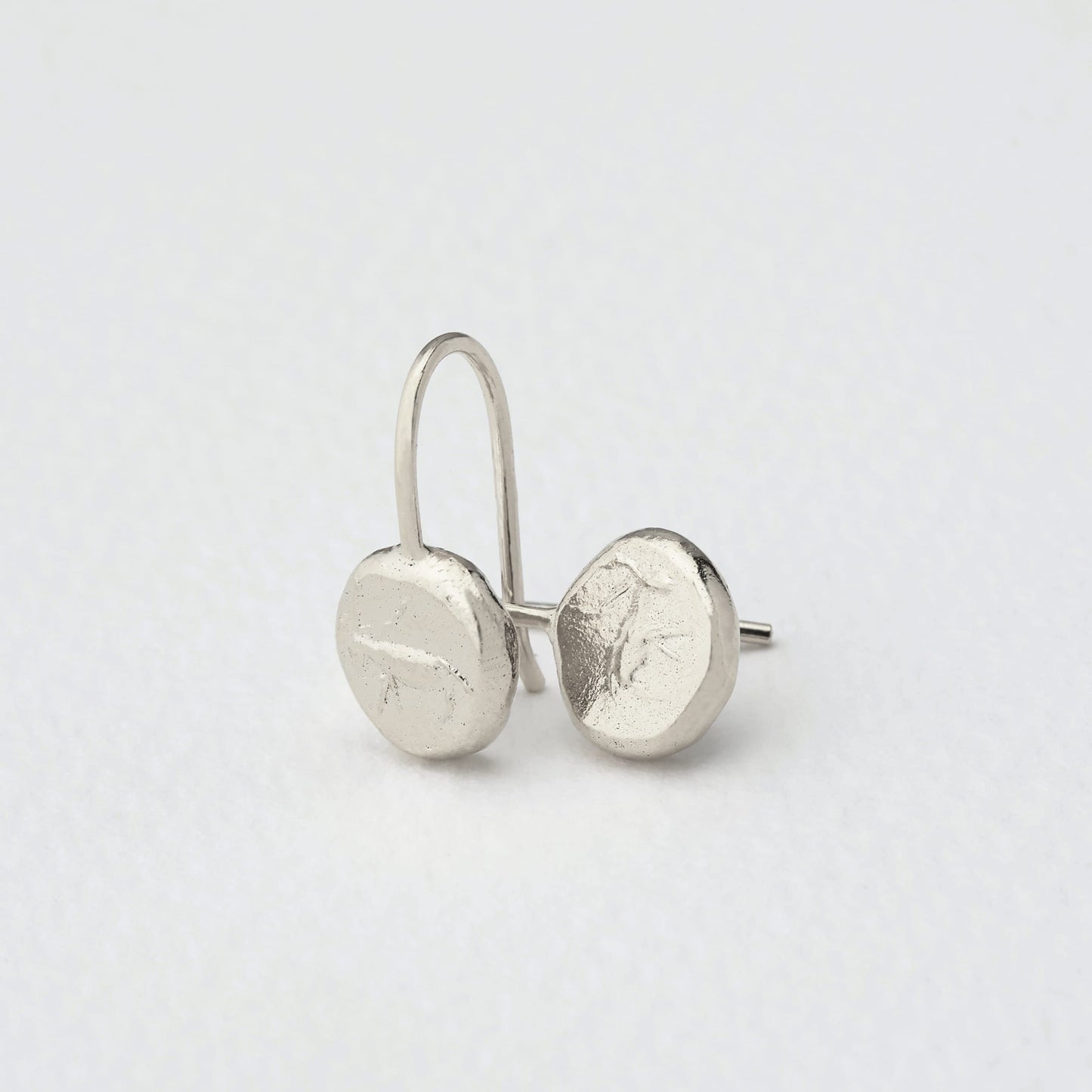 Fossil Nugget Earrings