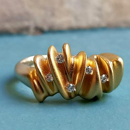 Sculptural Shell Ring