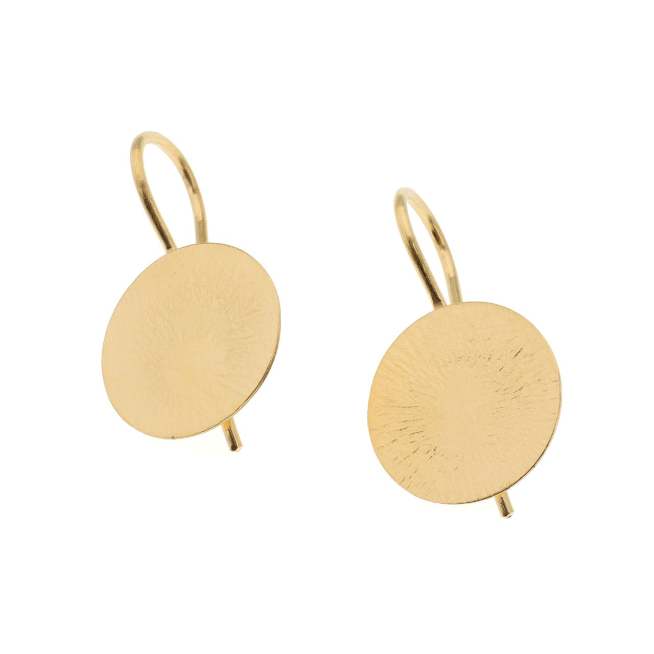 Gold Vermeil Moon Drops