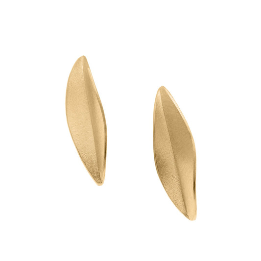 Gold Vermeil Leaf Drops