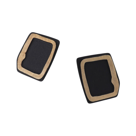 Gold Vermeil 'Frames' Studs