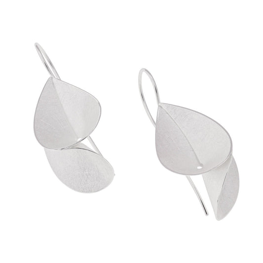 Silver 'Drops' Hanging Earrings