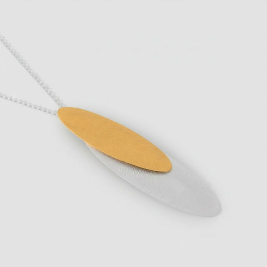 Textured Baguettes Pendant